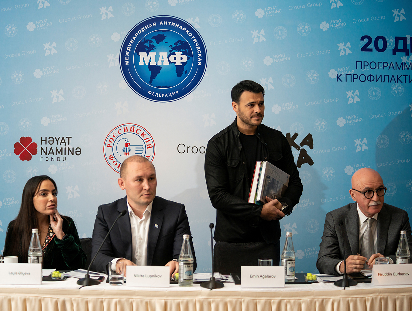 Prezentarea proiectului „O ŢARĂ INDEPENDENTĂ” la Baku, Azerbaidjan